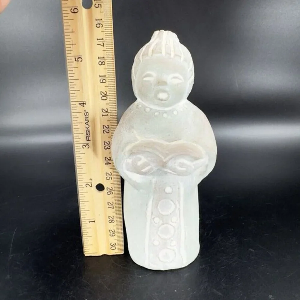 1987 Isabel Bloom Angel Sculpture Figurine Angel Reading A Book Signed USA‎ VTG